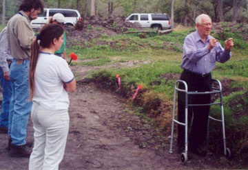 Norman Krischke at Fort St. Louis