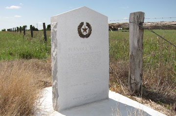 Burnam's Ferry Historical Marker