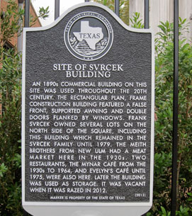 Svrcek Building marker