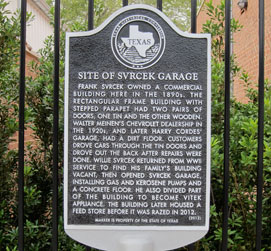 Svrcek Garage marker