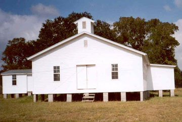 Connersvile Church after restoration