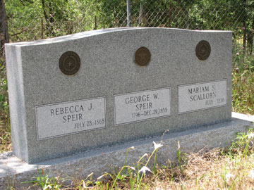 Speir Headstone